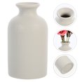 thumbnail image 3 of 1pc Vintage Ceramic Vase Beautiful Frosted Vase Practical Desktop Decor, 3 of 6