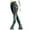 Grey, variant on Women's Slim Rivets Side Patchwork High Waist Stretchy Pencil PantsWine XL