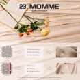 thumbnail image 3 of PROMEED 100% Pure Mulberry Silk Sheets 4pcs Set - Luxury Silk Bed Sheet Set Queen Size - Cooling Bed Set with Fitted Sheet, Flat Sheet and Pillowcases (Champagne, Queen), 3 of 6