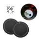 thumbnail image 2 of Almohadilla de cabeza de tambor de bajo parches de impacto de Pedal simple/doble parche de tambor redondo 2 uds., 2 of 9