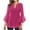 Hot Pink, variant on Turilly Sequin Tops for Women Solid Sparkly Dressy Blouses Holiday Party Casual Tunic Tops