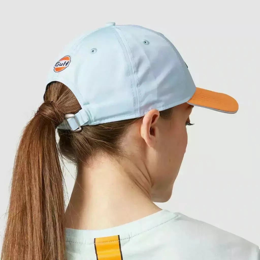 McLaren F1 Essentials New Era 9Forty Gulf Collaboration Baseball Hat - Light Blue