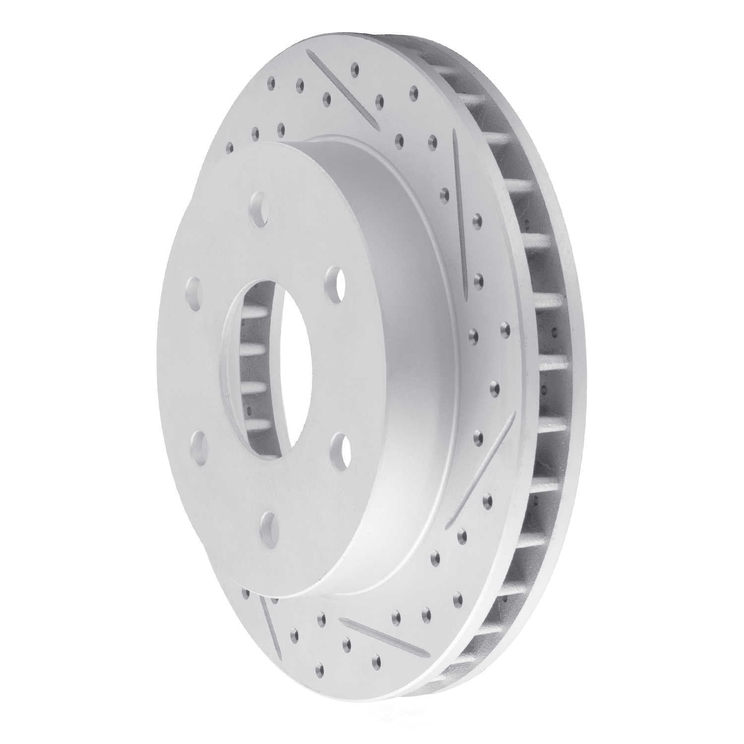 Dynamic Friction Company 830-48008R DFC Geoperformance Rotor - Drilled and Slotted