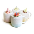 thumbnail image 3 of Cute Fruity Style Colorful Fruit Ceramic Mugs With Straw and Handle, 3 of 11