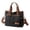 Black, variant on HGIEYS Women's Small Canvas Tote Purses Casual Multi-pocket Shoulder Crossbody Bag Everyday Handbags