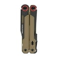 thumbnail image 4 of Swiss Tech Überall 11-in-1 Multi-Tool with AUS-8 Steel Blade, Carabiner & Sheath - Tan, 4 of 6