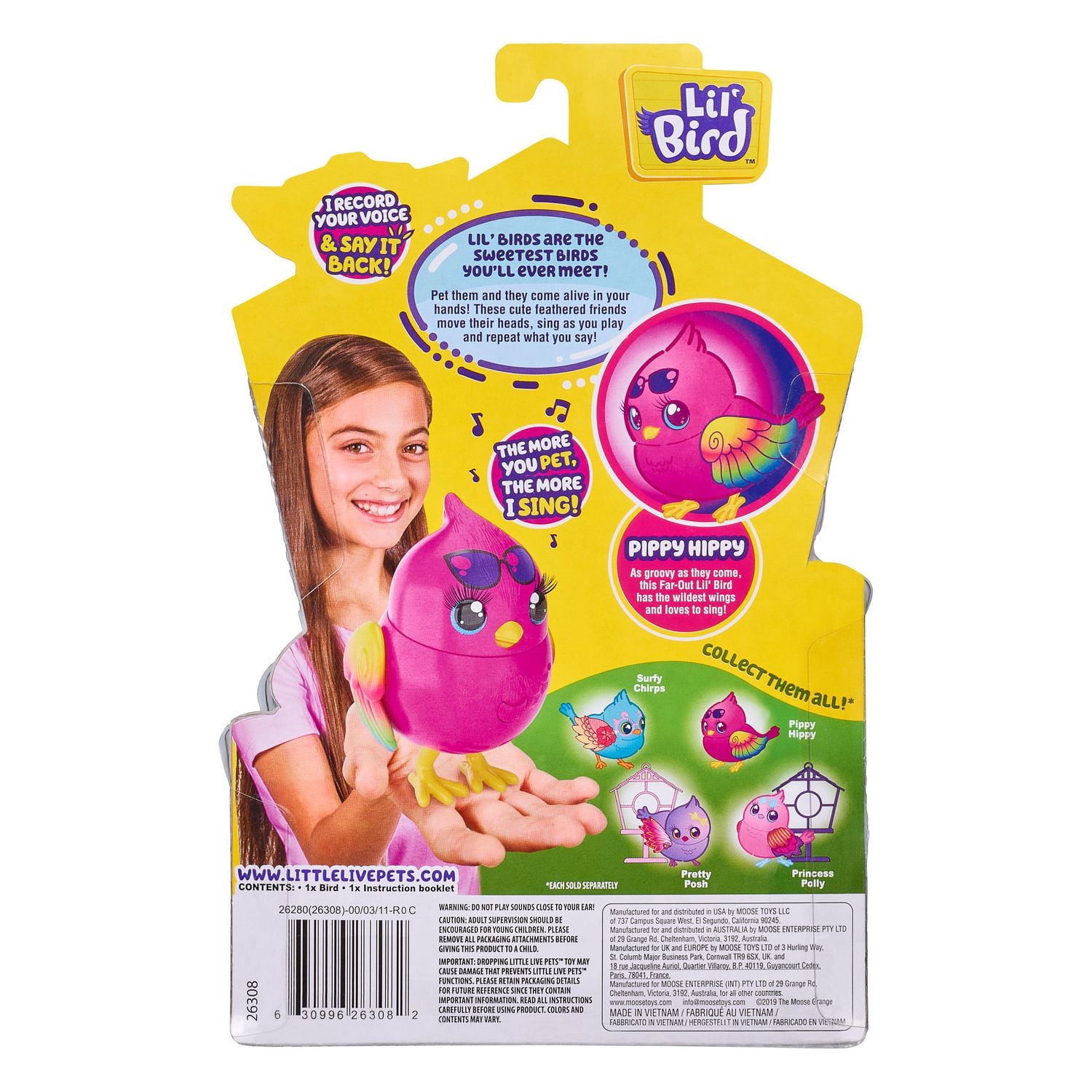 Little Live Pets - Lil' Bird: Pippy Hippy