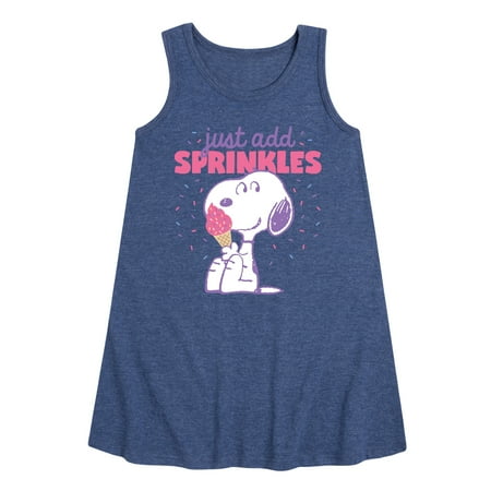 

Peanuts - Just Add Sprinkles - Youth Girls A-line Dress