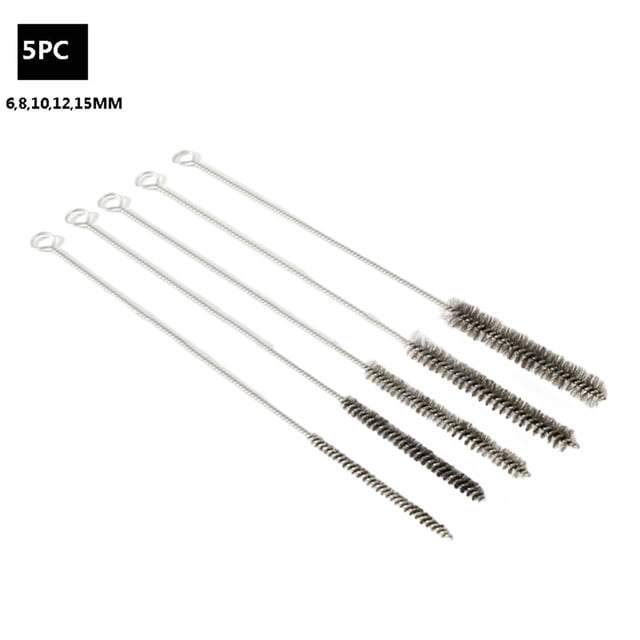 MYG Stainless Steel Cylinder Wire Tube Pipe Cleaning Brush Thread For Polish Clean