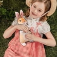 thumbnail image 4 of CHELIASD Realistic Stuffed Bunny Plush Toy Lifelike Soft Stuffed Animal with Multiple Colors Cute Easter Bunny Plushie for Kids Toddlers Perfect for Easter Home Tabletop Decor, 4 of 9