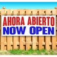 thumbnail image 1 of Ahora Abierto Now Open 13 oz Vinyl Banner With Metal Grommets, 1 of 4