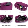 thumbnail image 4 of LHSHID Wrist Bag for Women Waterproof Crossbody Purse Lightweight Shoulder Bag Small Pocketbooks Phone Handbag, 4 of 7