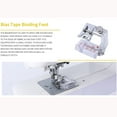 9PC Rolled Hem Pressure Foot Sewing Machine For Low Shank Adapter