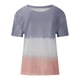 thumbnail image 4 of Blusa holgada de manga corta con cuello redondo y estampado a la moda para mujer Pompotops  hfajkhk130713, 4 of 5