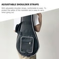 thumbnail image 2 of WHAMVOX Mandolin Carrying Backpack Black Oxford Cloth Ergonomic Design for Daily Use 1Pcs, 2 of 5