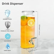 Palais Essentials Glass 80 oz Elegant Beverage Dispenser