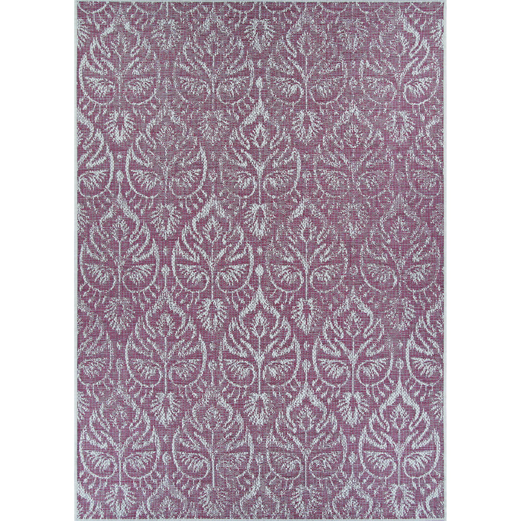 Cerise Couristan Marseille La Pleine Indoor/Outdoor Area Rug 5'3 x 7'6 Cerise Couristan Marseille La Pleine Indoor/Outdoor Area Rug 5'3 x 7'6