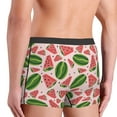 thumbnail image 4 of Bingfone Watermelon Men's Underwear - Casual Stretch Boxer Briefs-Medium, 4 of 7