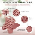thumbnail image 2 of 4 PCS Butterfly Hair Clips, Beautiful Butterfly Clips for Thick Thin Hair, Non Slip Cute Matte Hair Claw Clip for Women, 2 of 7