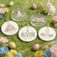 thumbnail image 2 of 5Pcs Easter Decorative Pendant, CQCYD Easter Decorations, 8cm Acrylic Hanging Pendant For Easter Party Scene Spring Holiday Home Decor Garden Ornament Easter Egg Tree Decorations, 2 of 8