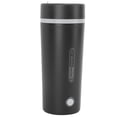 thumbnail image 5 of Hervidor eléctrico Calentamiento rápido Control inteligente Protección contra quemaduras en seco 350 ml Taza calefactora de aislamiento portátil para viajes en automóvil Negro 24 V 140 W, 5 of 5