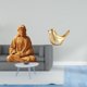 thumbnail image 2 of Estatua Del Sagrado Corazón De Jesús Y Pájaros Dorados, Figura Moderna De Decoración Del Hogar, Coleccionable Para Oficina, Dormitorio, Sala De Estar, Repisa, Regalo De Inauguración De La, 2 of 8