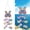Butterfly-C, variant on FLOPESN DIY Diamond Art Painting Wind Chime Pendant Handmade Creative Butterfly Three-Dimensional Dreamy and Beautiful Hanging Ornament Home Garden Wall Door Decor