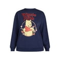 thumbnail image 4 of Disney Winnie the Pooh Women's Graphic Sweatshirt with Long Sleeves, Sizes XXS-XXL, 4 of 5
