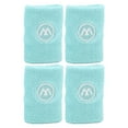 thumbnail image 2 of Wrist Sweatbands, High Elasticity Non Slip Breathable 2 Sets Sport Wristband  For Exercise Grey,Mint Green,Pink, 2 of 8