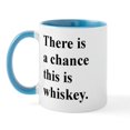 thumbnail image 2 of CafePress - There Is A Chance This Whiskey Mug Mugs - 11 oz Ceramic Mug - Novelty Coffee Tea Cup, 2 of 6