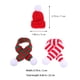 thumbnail image 3 of KAKOWELY 12 piezas de adorables adornos navideños de punto para decoración, mini adornos navideños para botellas., 3 of 4
