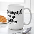 thumbnail image 6 of CafePress - My Favorite People Call M - 15 oz Ceramic Large White Novelty Mug, 6 of 6