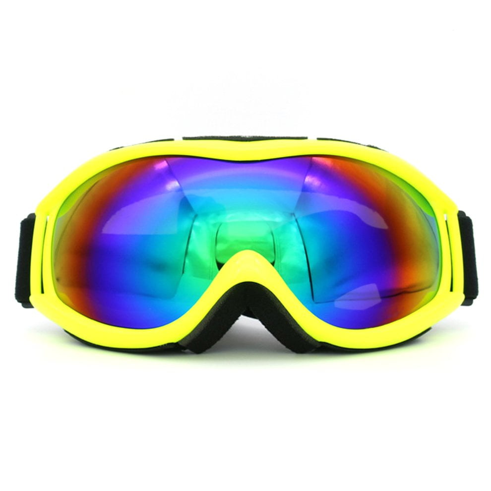 Skiing Goggles TS-013 Double Layer Lens UV400 Anti Fog Unisex Snowboard Ski Glasses Windproof Spherical Surface Goggles by