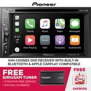 Pioneer AVH-1550NEX Limited DVD Receiver Apple CarPlay Free SiriusXM Tuner