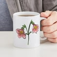 thumbnail image 4 of CafePress - Linnea Flower Mugs - 11 oz Ceramic Mug - Novelty Coffee Tea Cup, 4 of 4