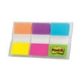 thumbnail image 2 of Post-it® Flags 680-EG-ALT, Electric Glow Collection, 1 in x 1-3/4 in (2.5 cm x 4.3 cm), 60/Dispenser, 2 of 2