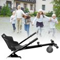 thumbnail image 6 of BornTech Adjustable HoverKart Go Cart HoverCart Hover Cart Seat For Hoverboard Electric self-stabilizing Scooter - Black, 6 of 7