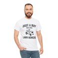 thumbnail image 5 of Just a Boy Who Loves Lawn Mowers Shirt, Funny Lawn Mowing Gift Tee -ID: 581, 5 of 7