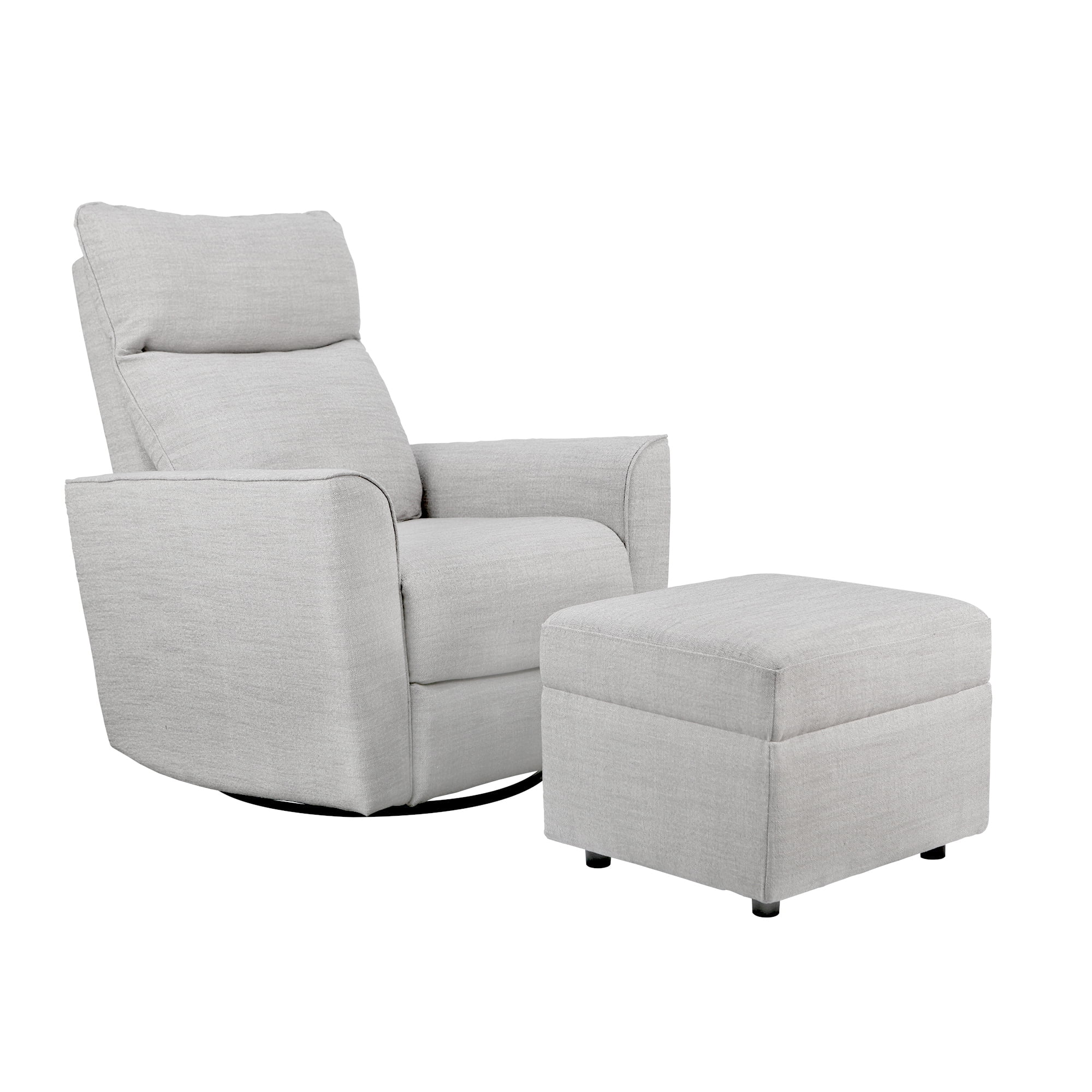 karla dubois soho glider and ottoman