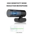 thumbnail image 4 of 1080P Webcam Camera Built-in Dual Microphones Computer Camera with Speaker High Definition USB Video Camera Online Chatting Front Camera for Home Office Study, 4 of 9