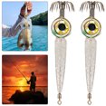 thumbnail image 4 of Señuelo Con LED para Pesca Calamar Lámpara Subacuática Mar blanco JShteea 2 Uds, 4 of 9