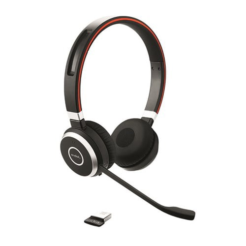 Restored Jabra Evolve 65 Stereo MS Stereo Wireless Headset with Integrated  Busy Light (Refurbished)