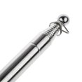 thumbnail image 2 of Portable Collapsable Pole 79" Stainless Steel Telescoping Flagpole Banner Tour Guide Teachers Flag Sign with Non-slip Sponge Cover Grip Handle（Black+Red）, 2 of 6