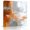 White Gray Orange, variant on Wall Art Prints, Abstract Orange Grey Framed Canvas Prints for Bedroom Living Room Bathroom Office, Modern Minimalist Street Art Gallery Wrap Wall Art Poster for Gifts Home Decor 8"x8"
