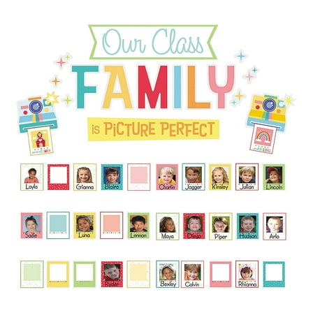 Fun Express Better Together Picture Frame Bulletin Board Set - 51 Pc.