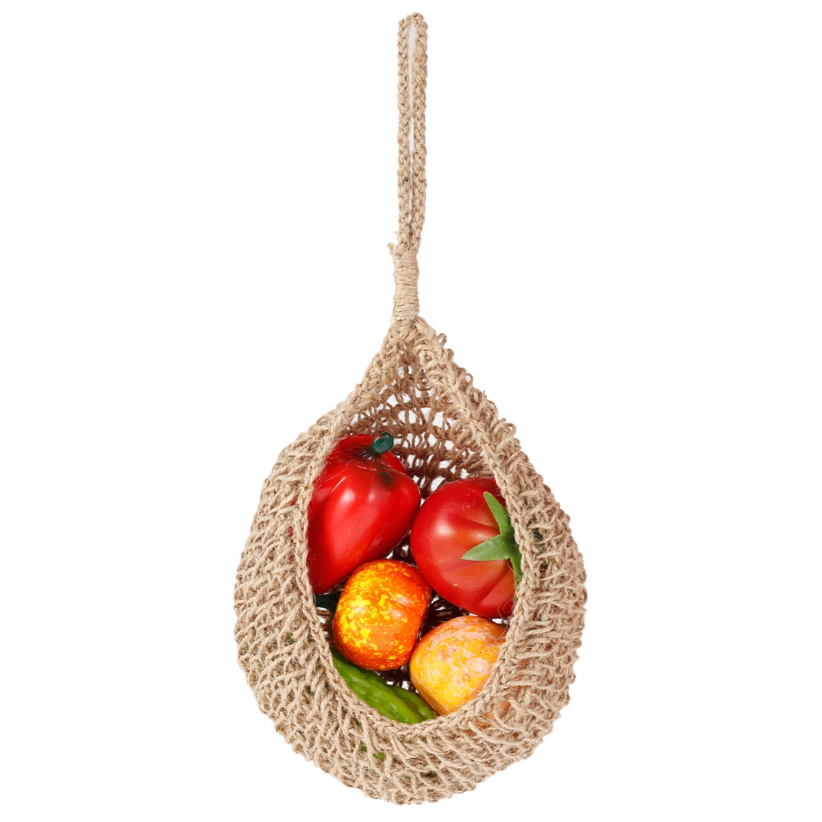 Duety Jute Onion Basket Hanging For Pantry,Potato Garlic Onion Pantry