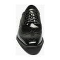 thumbnail image 6 of Stacy Adams Tinsley Wingtip Oxford Mens Shoes Black Lace Up 25092-001, 6 of 7
