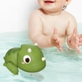 thumbnail image 1 of Juguetes de baño Baoblaze Juguetes de animales de baño flotante Triceratops verde, 1 of 7