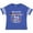 Football Blue and White, variant on My Aunt Graduated and I'm Super Proud Boys or Girls Toddler T-Shirt
