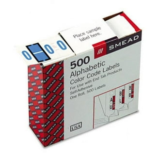 Smead AlphaZ Color-Coded Alphabetic Labels | Lavender Y Letter Labels, 100 Per Pack | File Folder Organization